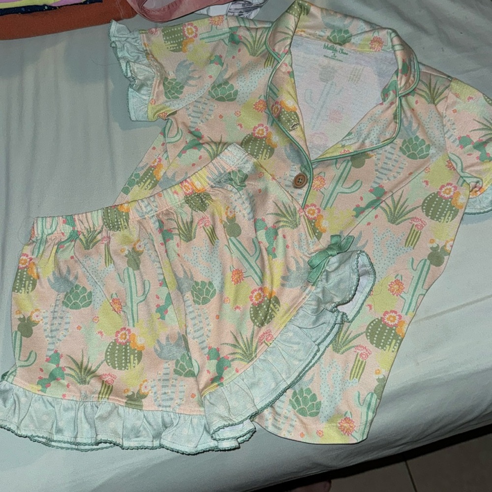 Matilda Jane two-piece pajamas, size 8 girls